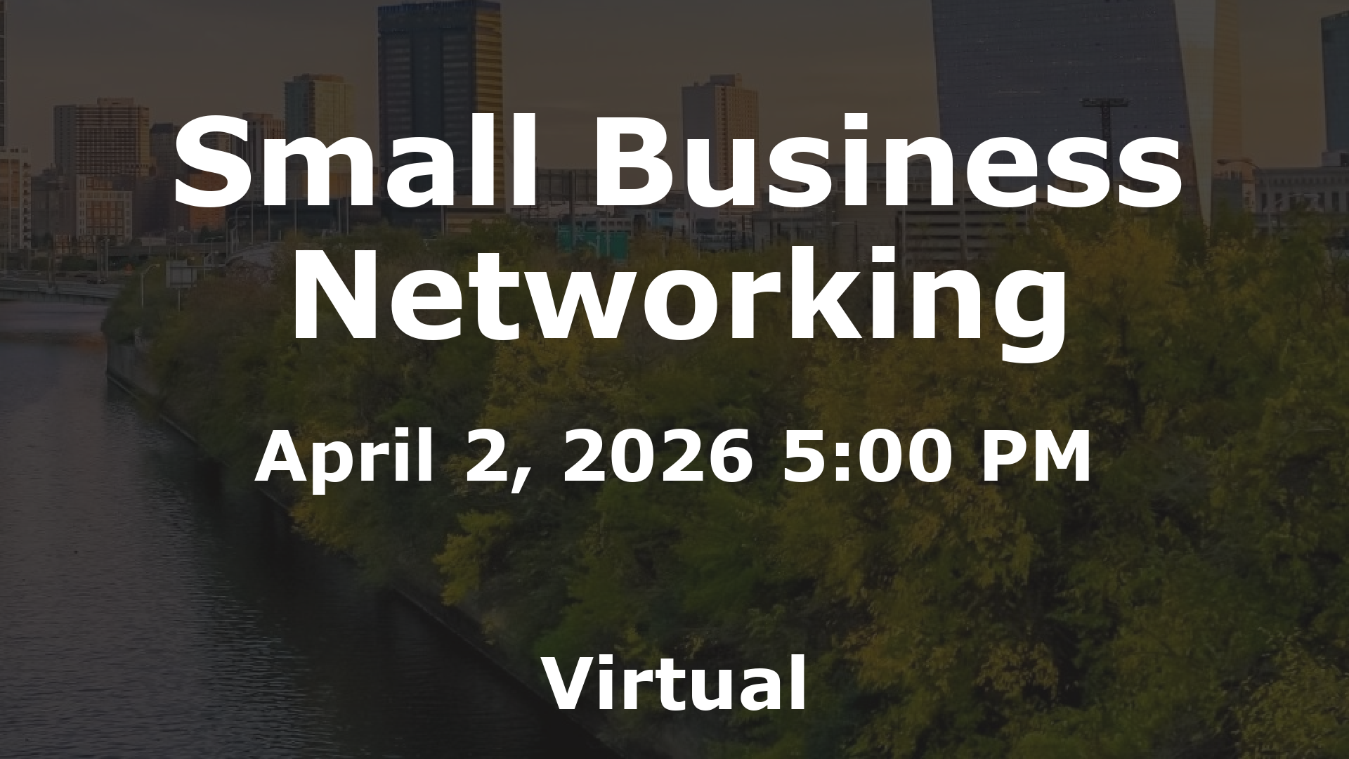 Small Business Networking event image